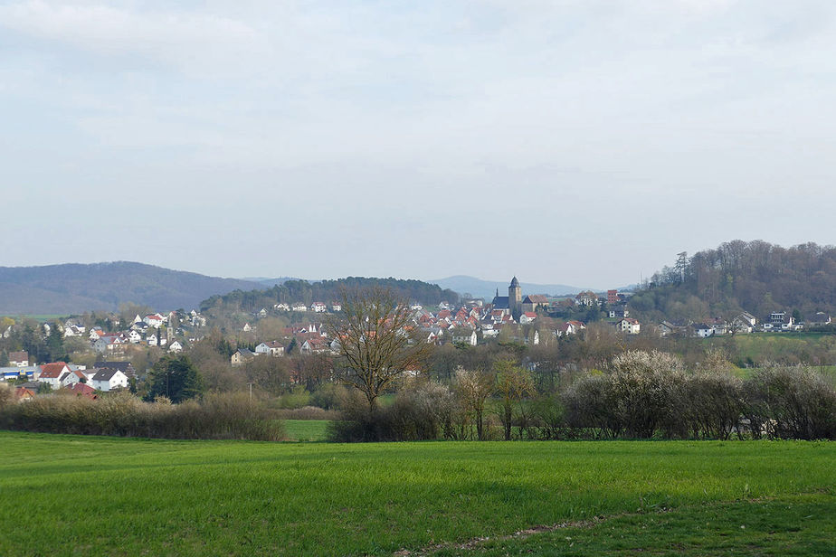 Ökumenischer Jugendkreuzweg an der Weingartenkapelle in Naumburg